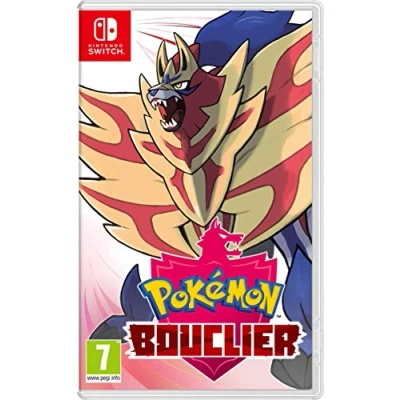 Imagen de Nintendo Pokémon Bouclier Standard Allemand, Anglais, Coréen, Espagnol, Français, Italien, Japonais Switch