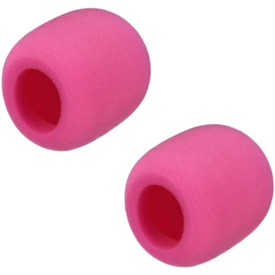 Imagen de cyclingcolors 2X Filtro antipop Compatible con Blue Yeti microfono Micro Espuma antiviento, Rosa