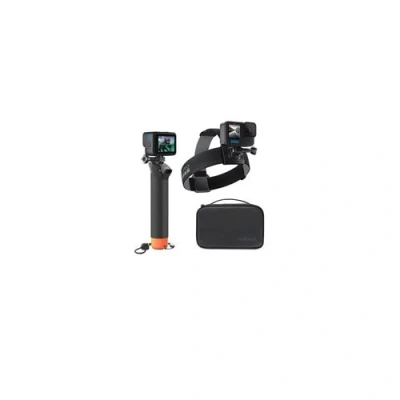 Imagen de Kit accesorios cámara deportiva GoPro Adventure 3.0, 3 accesorios, Con maletín de transporte, Negro