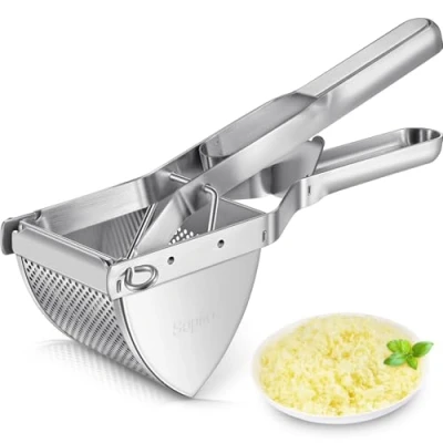 Imagen de Sopito Aplastador de Patatas, Prensa Patatas Profesional Acero Inoxidable Prensador para Puré Frutas Y Vegetales, Potato Ricer