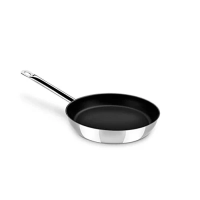 Imagen de Monix M461318 Chef Non Stick Sartén 18 cm, Acero Inoxidable 18/10, Plateado