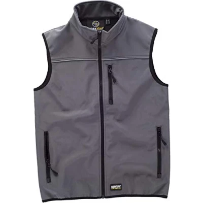 Imagen de Work Team Chaleco Softshell Aire Libre Liso Hombre Gris XXL