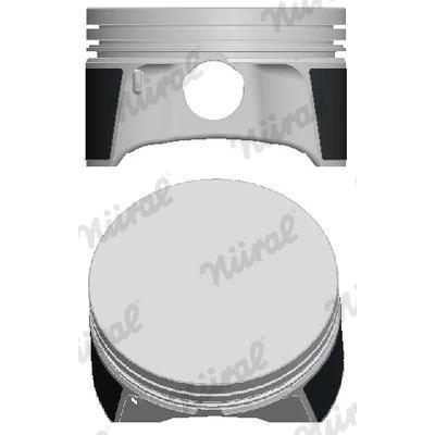 Imagen de NÜRAL 87 141200 00 Pistóns 80,5 Biela trapecial OPEL: Vectra B Berlina, CC, Astra H GTC