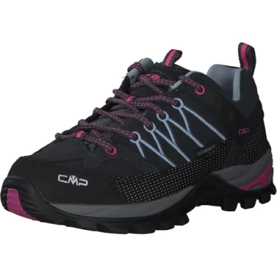 Imagen de CMP Rigel LOW Trekking Shoes WP Zapatillas de senderismo, Mujer, Talla: 38, Titanio/skyway Zapatos