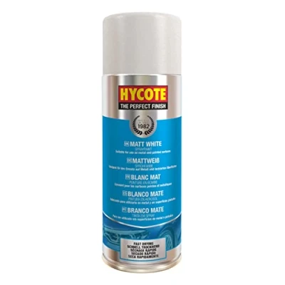 Imagen de Hycote Pintura en Aerosol Secado Rápido Blanco Mate 400 ml