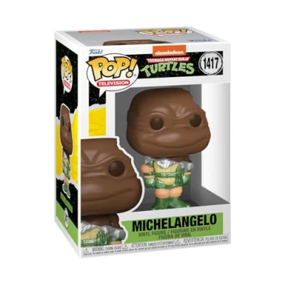 Imagen de Funko Pop! TV: Teenage Mutant Ninja Turtles (TMNT) Michelangelo Figura de Vinilo Coleccionable Idea Regalo Mercancia Oficial Juguetes para Niños y Adultos TV Fans