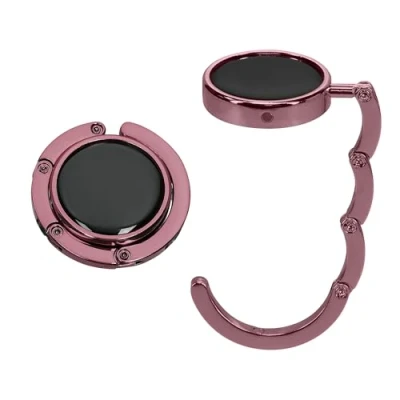 Imagen de kwmobile Ganchos de Bolso para Mesa 2X Colgador portátil con Gancho Abrigos Bolsos Paraguas MAX. 3 kg