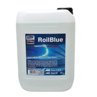 Imagen de 10 litros de Aditivo para motores diésel, sistemas SCR, ISO 22241, DIN70070, Euro 4/5/6, con embudo vertiente (sólo Urea, 1 urea)