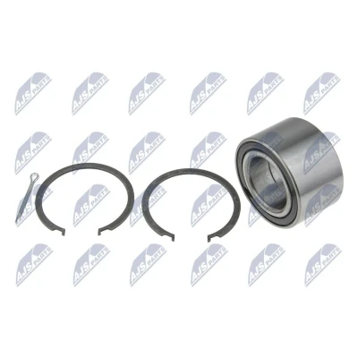 Imagen de NTY KLP NS 037 Juego de cojinete rueda Eje delantero 76 NISSAN: X Trail, Primera Berlina, Hatchback