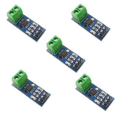 Imagen de ZkeeShop 5pcs 5A Current Sensor Module ACS712 Compatible for Arduino