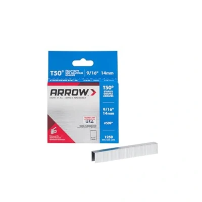 Imagen de Arrow ARRT50916S Clavador, 1 paquete de 1250 grapas