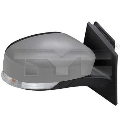 Imagen de Espejo retrovisor Tyc 310 0189 derecha imprimado para ajuste elect. espejo, asférico, calefactable, con sensor de temperatura FORD: FOCUS 3 Turnier