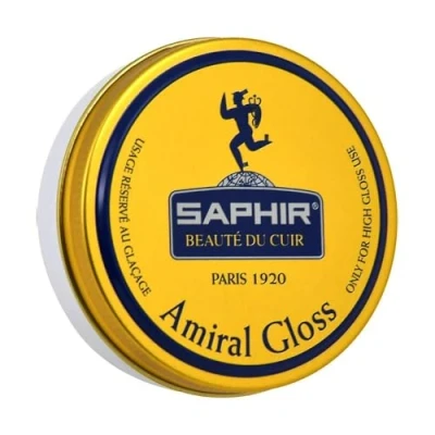 Imagen de SAPHIR BEAUTÉ DU CUIR Polaco Cuidado del Calzado de Piel 50ml Amiral Brillo Espejo Shine