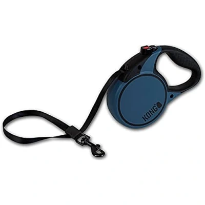 Imagen de Kong Correas Extensibles Para Perros Terreno De Correa Retráctil Azul M (5M / 30 kg)