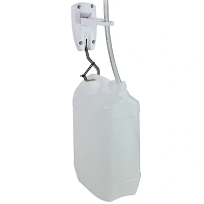 Imagen de soporte garrafa aire acondicionado, químicos, productos de limpieza concentrados. Incluye pared y 5 Litros.