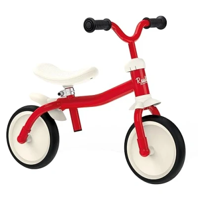 Imagen de Smoby Bicicleta de Equilibrio, Ligera, Neumáticos Silenciosos y Antipinchazos, Empuñaduras Blandas, Manillar Sillín Ajustables, A Partir 2 Años (7600770400)