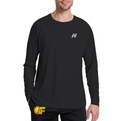 Imagen de MEETWEE Rashguard Hombre,Camiseta UPF 50+ Protección UV,Secado Rápido y Transpirable para Surf,Natación,Running Actividades al Aire Libre