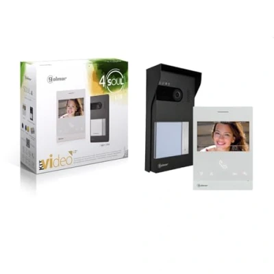 Imagen de Kit Completo de videoportero 1 Llamada Light Soul con Monitor Art 4 Lite Golmar