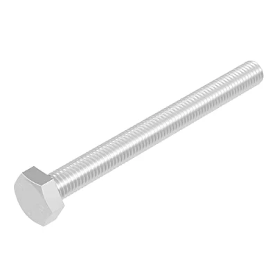 Imagen de Tornillo de cabeza hexagonal SECCARO M8 x 85 mm, acero inoxidable V2A VA A2, DIN 933 / ISO 4017, hexagonal, 20 piezas
