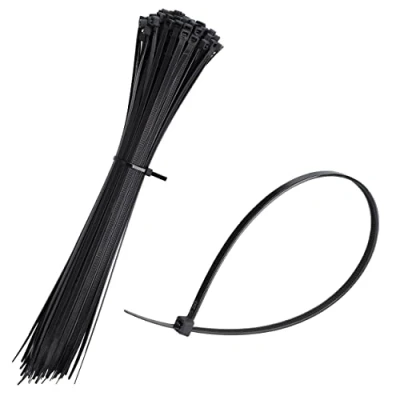 Imagen de mumbi Bridas para cables (300 x 3,6 mm, protección contra incendios, UL94 V2, 100 unidades, 300 mm), color negro