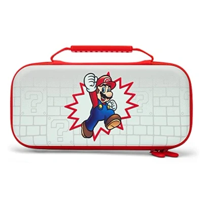 Imagen de Carcasa de protección PowerA para Nintendo Switch (modelo OLED), o Lite Brick Breaker Mario