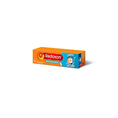 Imagen de Redoxon Extra Defensas Vitamina C + Zinc Naranja 15 comprimidos