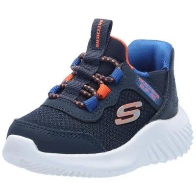 Imagen de Skechers Bounder Brisk Burst, Zapatillas, Navy/Blue, 21 EU