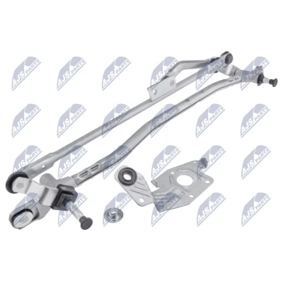 Imagen de NTY EMW AU 014 Varillaje de Limpiaparabrisas para vehíc. con volante a la izquierda delante sin electromotor, soporte AUDI: A6 C7 Avant