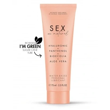 Imagen de Gel Lubricante a Base de Agua con Ácido Hialurónico y Aloe Vera Ayuda Reducir la Fricción Revitalizar tu Zona Íntima Efecto Ultra hidratante 75 ml