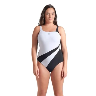 Imagen de arena Liliana U Back Traje de Baño una Pieza para Mujer, Copa B, Bañador Moldeador, Tecnología Power Mesh y Tejido Resistente al Cloro, Copas Extraíbles Tirantes Ajustables