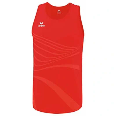 Imagen de Erima Racing 2.0 Singlet Funcional, Rojo, Large para Hombre