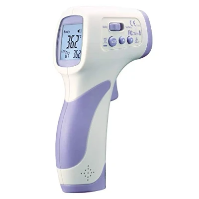 Imagen de TFA Dostmann Bodytemp 478 Termómetro infrarrojo (31.1142.11, medición de temperatura corporal sin contacto, apto para frente, rápida, digital, 478)
