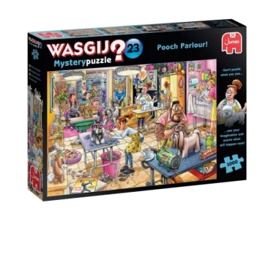 Imagen de Jumbo Spiele Wasgij Mystery 23 Perro Puzzle, Multicolor, 1000 Bitar (25018)