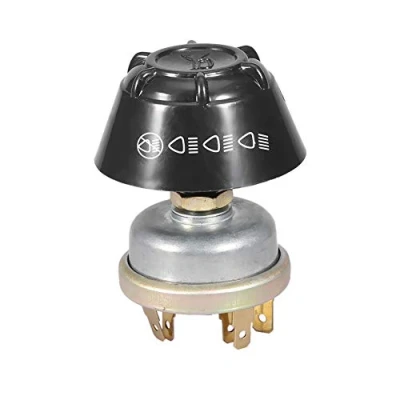Imagen de Interruptor de arranque con Botón bocina luz/bocina a prueba agua 12V metálico para tractor Massey Ferguson