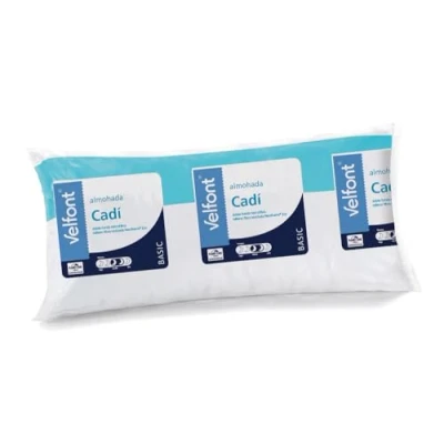 Imagen de Velfont Almohada Doble Funda CADI Microfibra Transpirable Todas Las Medidas (70cm)