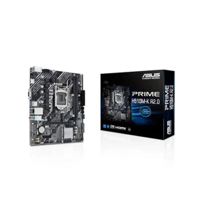 Imagen de ASUS Prime H510M R R2.0 SI Placa Base Intel H510 LGA 1200 Micro ATX (PCIe 4.0, HDMI, VGA, USB 3.2 Gen 1 Type A, SATA 6Gb/s, Armoury Crate, 5X PROTECCIÓN III)