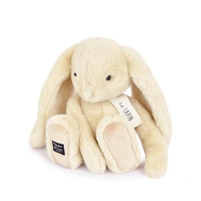 Imagen de HISTORIRE D&#039;OURS Peluche de Conejo Vainilla Colección Le 32 cm Muy Suave para los Abrazos Orejas largas acariciar Idea Regalo cumpleaños niños y Doudou bebé