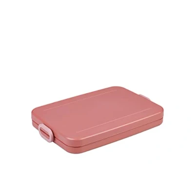 Imagen de Mepal Lunchbox take a break flat Brotdose Für die Laptoptasche bis 4 butterbrote Spülmachinenfest 800 ml Vivid mauve