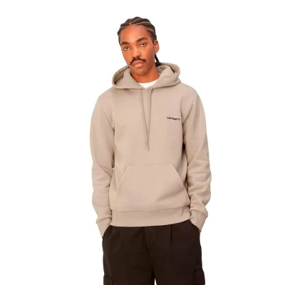 Imagen de Carhartt WIP Script Jersey con capucha Wall black, Hombre, Talla: Small, black