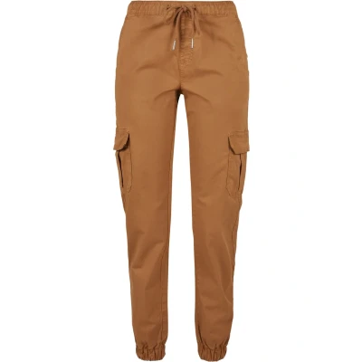Imagen de Urban Classics HIGH Waist Pantalones cargo, Mujer, Talla: XXL, Toffee
