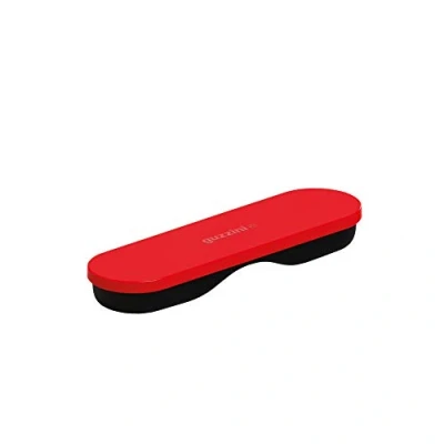 Imagen de Guzzini On The Go Cubiertos de viaje, respaldos y cuenco, 19 x 5,5 2 cm, rojo negro