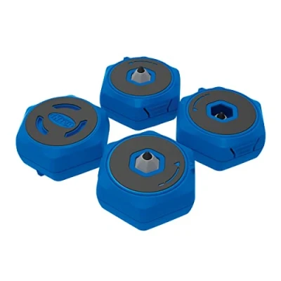 Imagen de Kreg Bloques de Proyectos Multiusos para Carpintería, Hexagonales, Soporte 200 libras, con Superficie GripMaxx, Pack 4