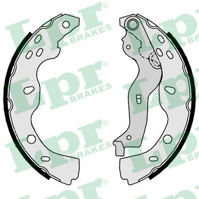 Imagen de LPR 09190 Zapatas de freno 220 36 con palanca mano SUZUKI: SX4 I Hatchback