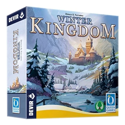Imagen de Devir Winter Kingdom, Juego de Mesa, Mesa Estrategia, con Amigos, 8 años (BGWKSP)