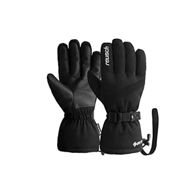 Imagen de Reusch Gore Tex 7701 Guantes de Invierno Unisex (Talla XL), Color Negro y Blanco