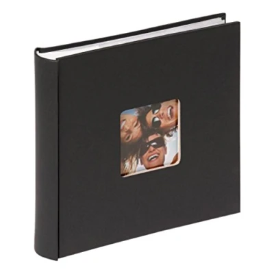 Imagen de Walther Design Álbum de nota para insertar Fun, 200 ph. 10x15 cm, negro