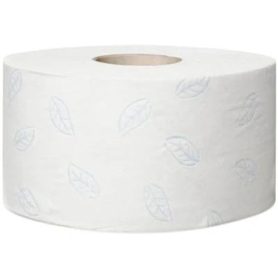 Imagen de Tork 110253 Papel higiénico Mini Jumbo Doux Premium Blanc 2 plis lote de 1 ruleta x 1214 feuilles