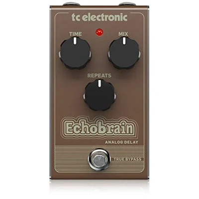 Imagen de TC Electronic ECHOBRAIN ANALOG DELAY Pedal de retardo estilo vintage con circuito brigada cubo totalmente analógico