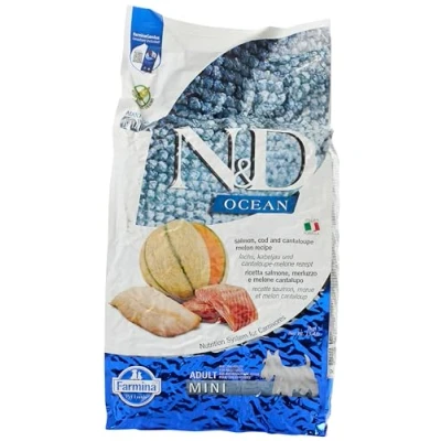Imagen de FARMINA ND Dog Ocean Salmon Bacalao Mini 7KG
