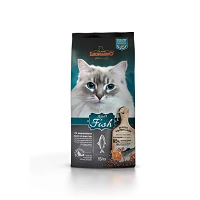 Imagen de Leonardo Adult Fish [15 kg] Alimento para Gatos seco Completo Adultos de Todas Las Razas a Partir 1 año